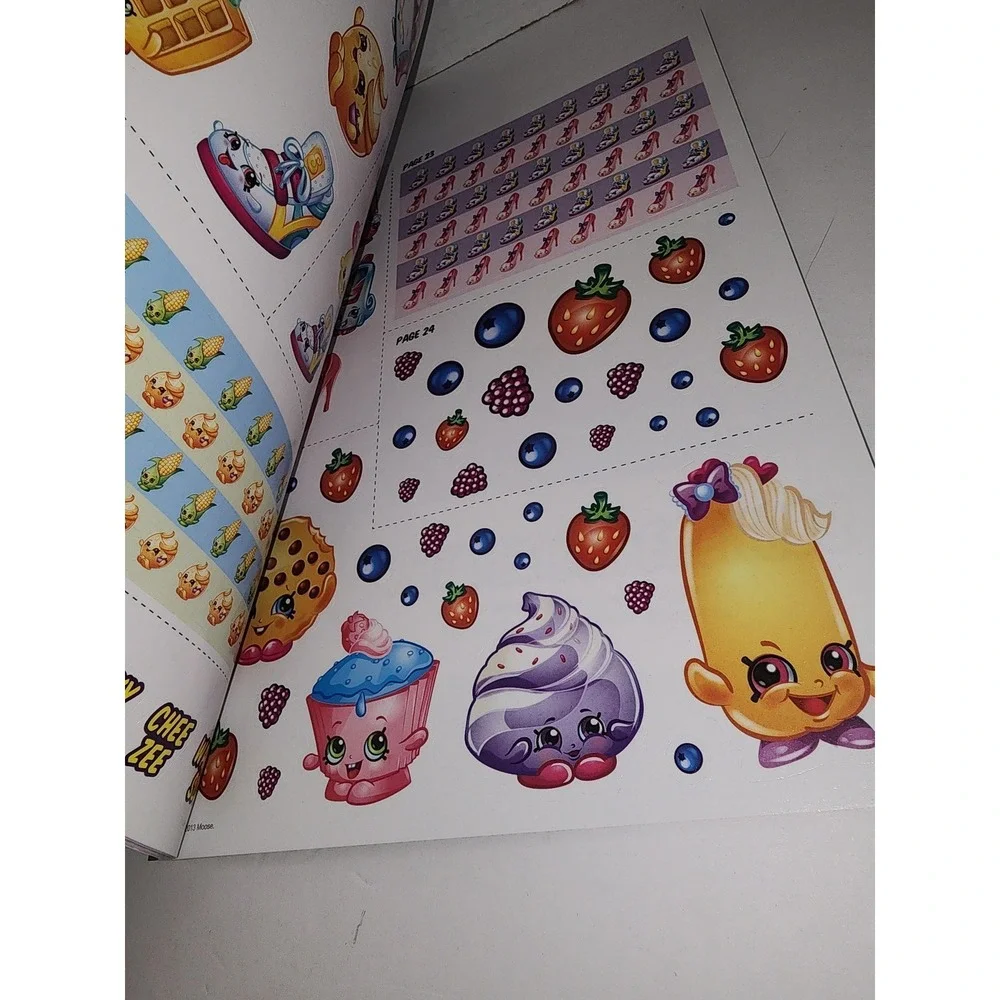 Shopkins‎ Grocery Games Sticker Activity Book 250 Stickers NEW
